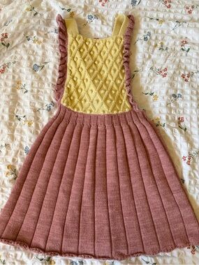 Misha and puff pinafore